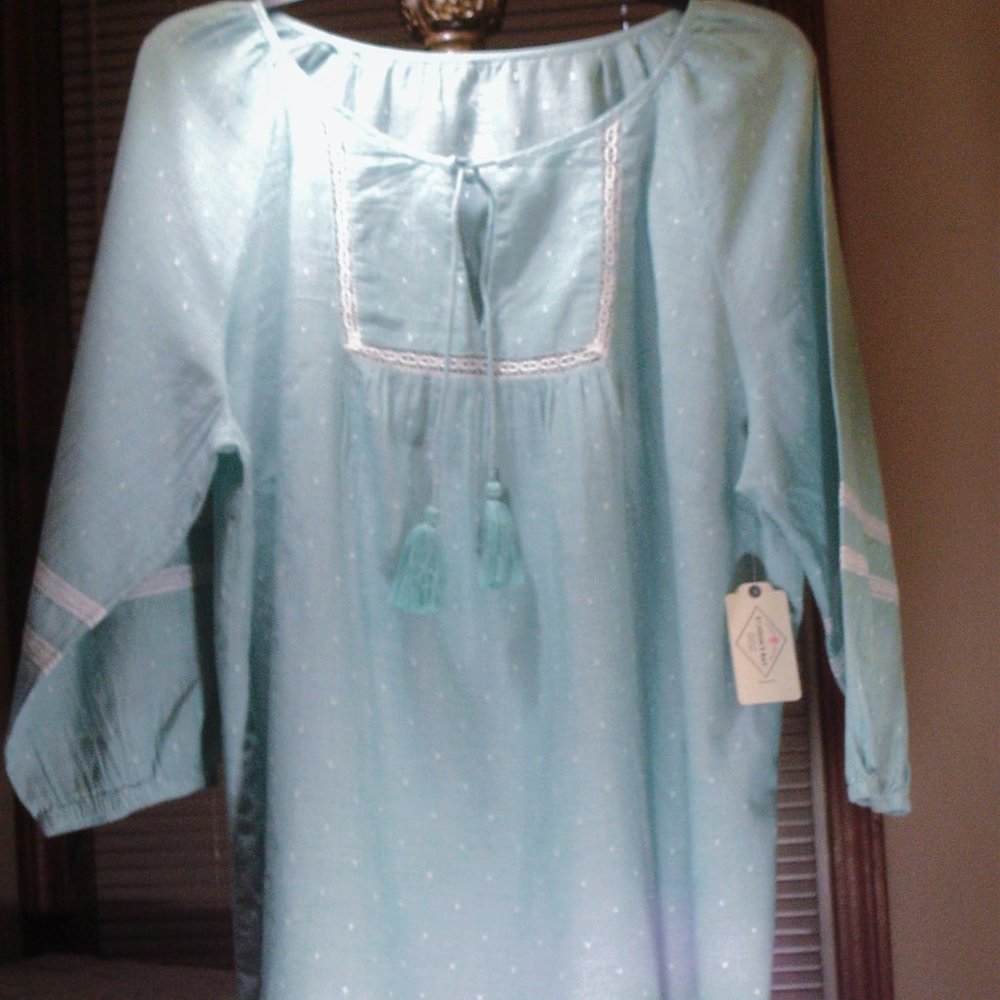 St. John's Bay 2X  3/4 sleeve top